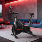 YESOUL C1A – Spin bike interattiva per casa, resistenza magnetica 100 livelli, app Yesoul / Zwift / Kinomap, silenziosa e compatta