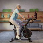 YESOUL G1M Plus Bike – Cyclette da Casa con Schermo 21.5" Full HD Rotante, 100 Livelli di Resistenza Magnetica e Connessione App