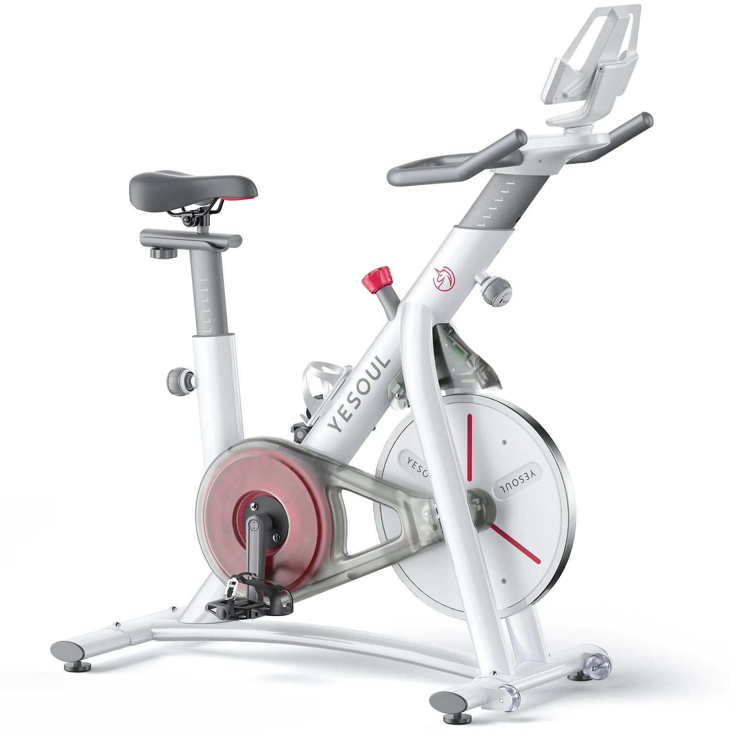 YESOUL S3 Smart Cyclette da Casa – Bicicletta da Spinning Magnetica Silenziosa con App Bluetooth